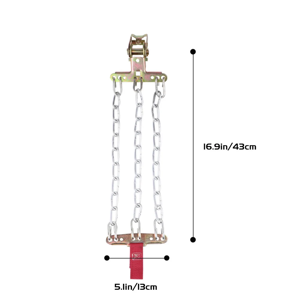 

3 Chains Truck Car Wheels Tyre Tire Snow Chains Winter Anti-skid Wheel Chain