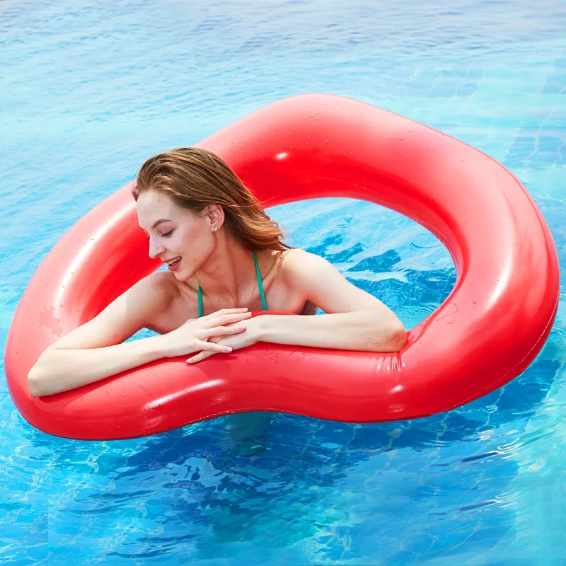 Надувной плавательный круг в форме сердца "New Style" из плотного ПВХ для взрослых диаметром 120 см - горячие продажи акватической игрушки.