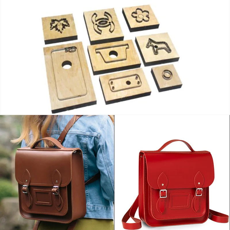 

Japanese steel knife mold manual leather knife mold shoulder style Cambridge bag manual leather tool knife mold