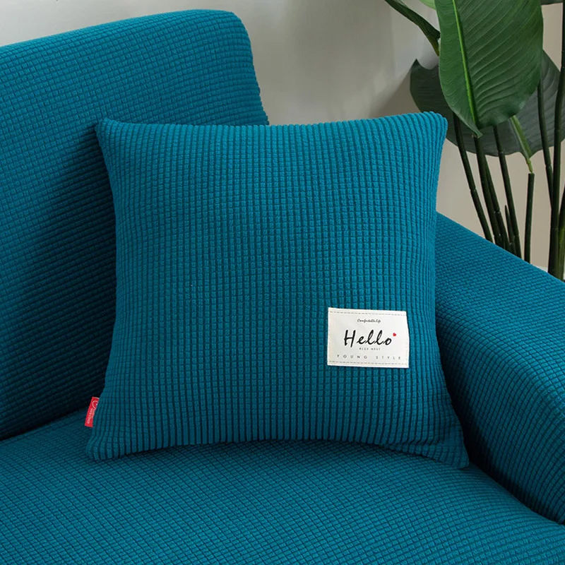 Наволочки для подушек мягкий мохнатый диван чехол подушки наволочка цветочный