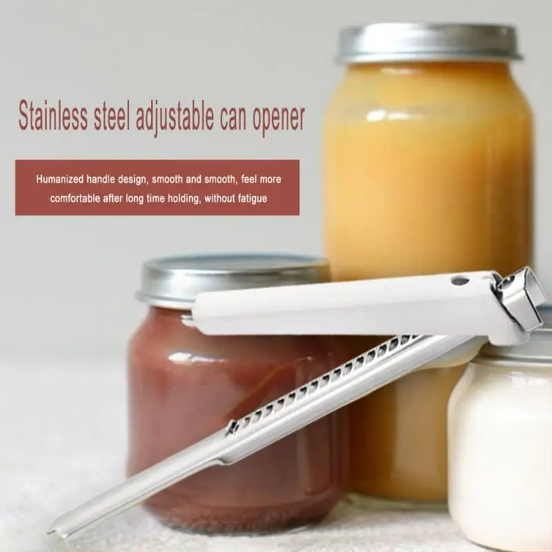 Multi-function Practical Metal Jar Lid Opener Adjustable Portable Can Bottle Remover Gripper Openers Kitchen Gadgets | Дом и сад