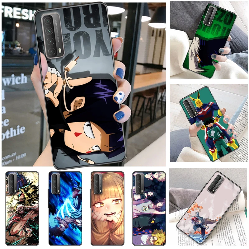 

My Hero Academia Tomura Boku Bakugou Katsuki Dabi Shigaraki Todoroki Shouto Phone Case For Huawei P Smart Z 2019 2021 Carcasa
