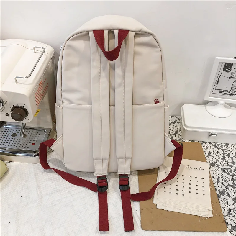 Classic female outdoor travel backpack nylon cow bookbag feminine for college comfortable black girl bag light school | Багаж и сумки