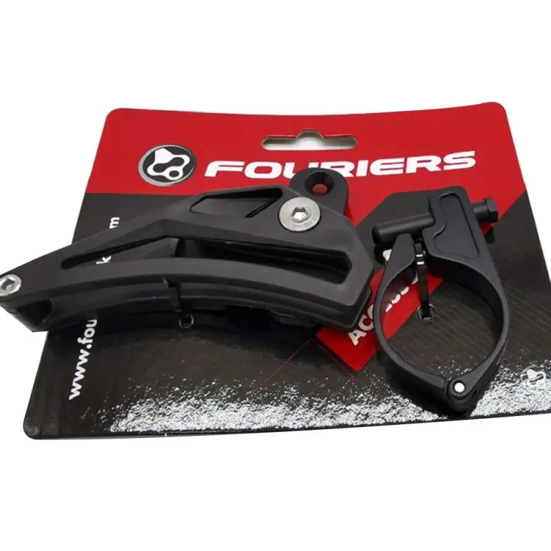 

Aluminum Alloy 6061-T6 Cycling Single Speed Converte Folding Derailleur Bicycle Chain Guide With Sprocket Guide Wheel GM