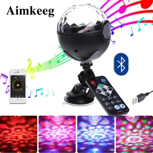 Автомобильный DJ дискотечный светильник s USB мини карманный хрустальный магический шар лазерный сценический светильник вечерние сценический светильник для проектора