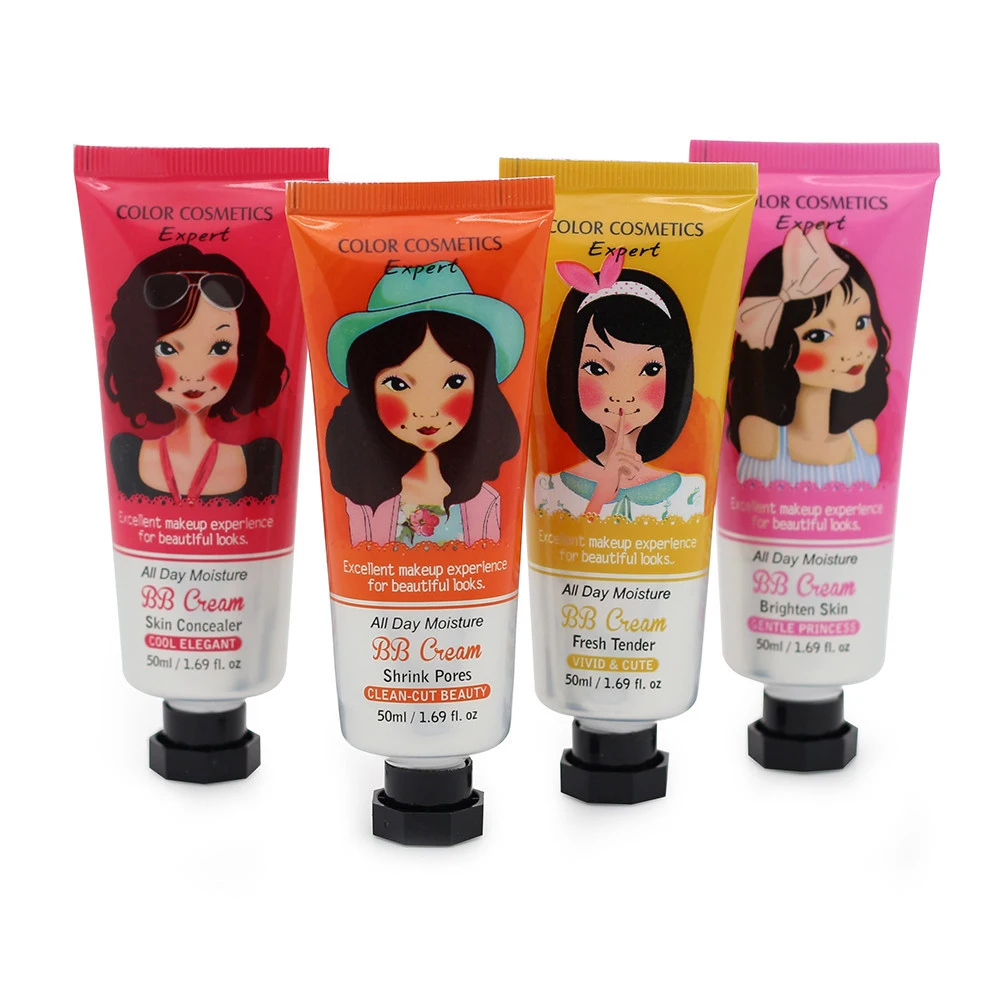 

Korean Makeup Face Base BB&CC Cream Foundation Make Up Concealer Moisturizing Whitening Liquid Cosmetics Music Flower 50ml