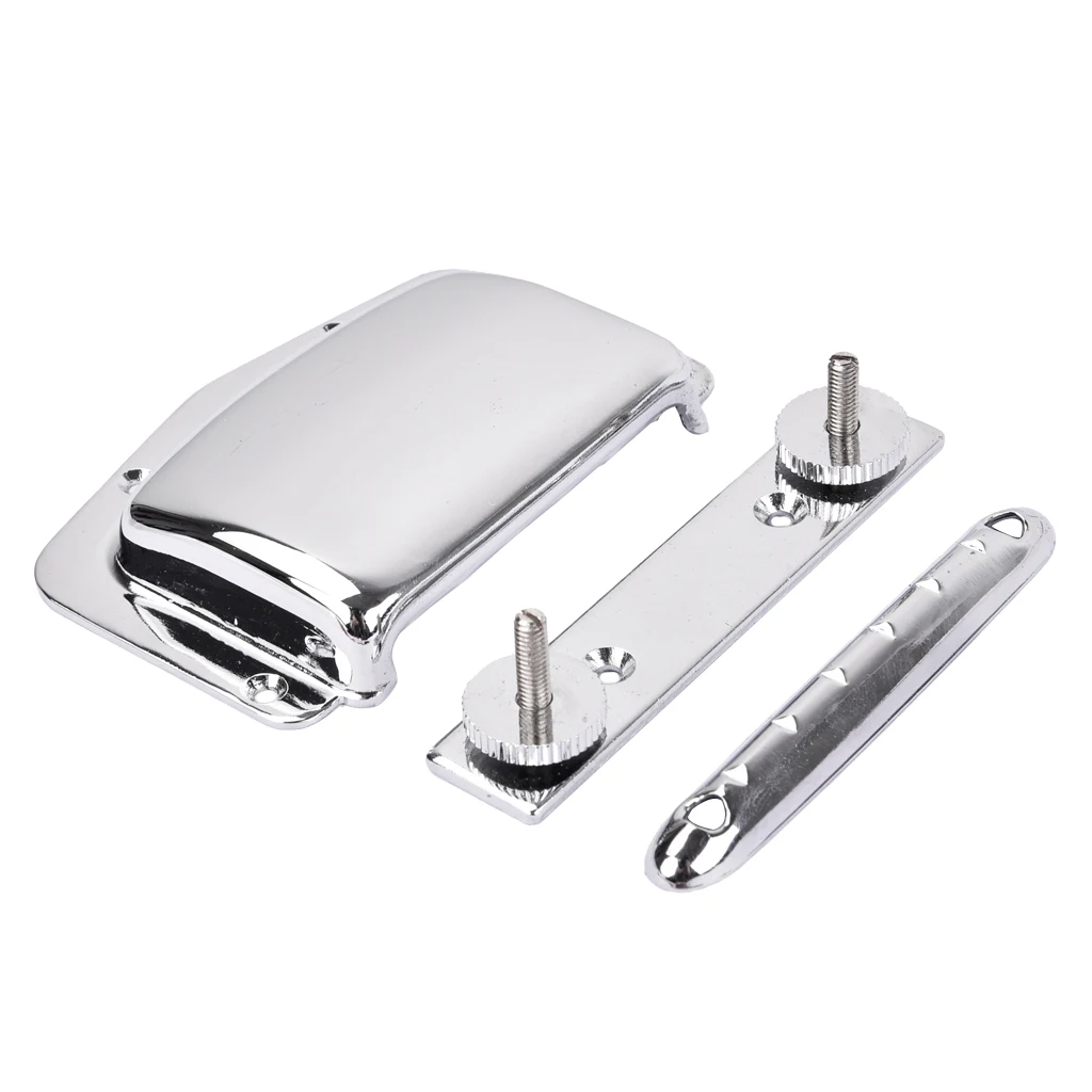 1 set diy feinsten gitarre bridge saitenhalter für teisco elektrische gitarre chrome free global shipping