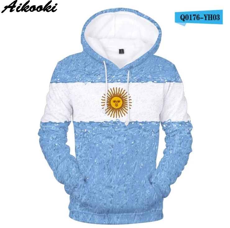 Толстовка мужская с 3D принтом классическая популярная модная кофта национальным