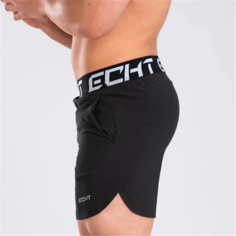 Мужские спортивные шорты 2019 мужские для фитнеса тонкие летние быстросохнущие