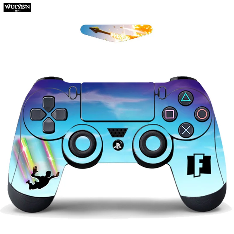 WUIYBN наклейки для геймпада для PS4 Контроллер sony Playstation 4 PRO контроллер наклейка КОЖА - Цвет: Color 7