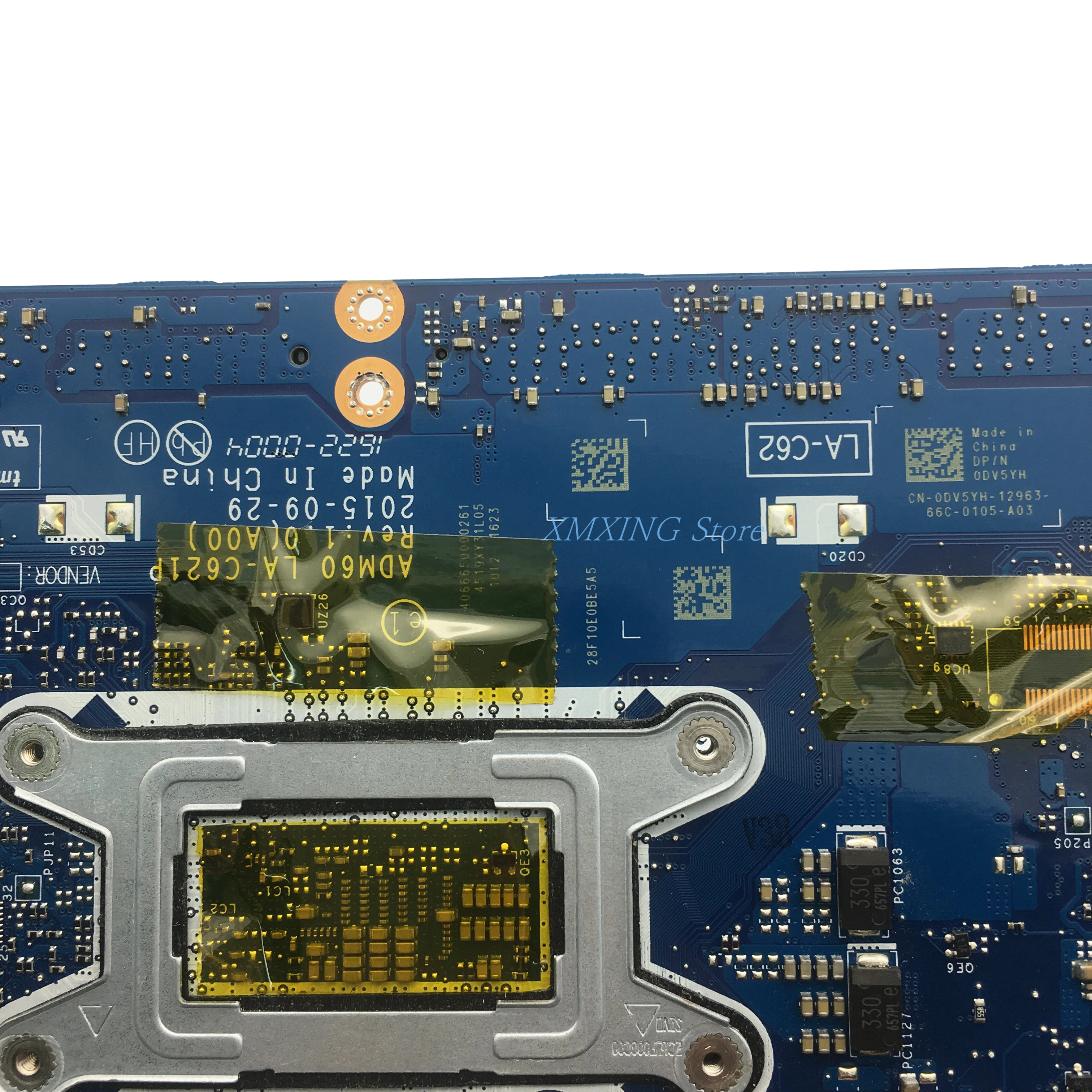 

FULCOL For DELL Latitude E5270 5270 Laptop motherboard SR2F0 I5-6300U CPU LA-C621P CN-0DV5YH 0DV5YH DV5YH Tested 100% work