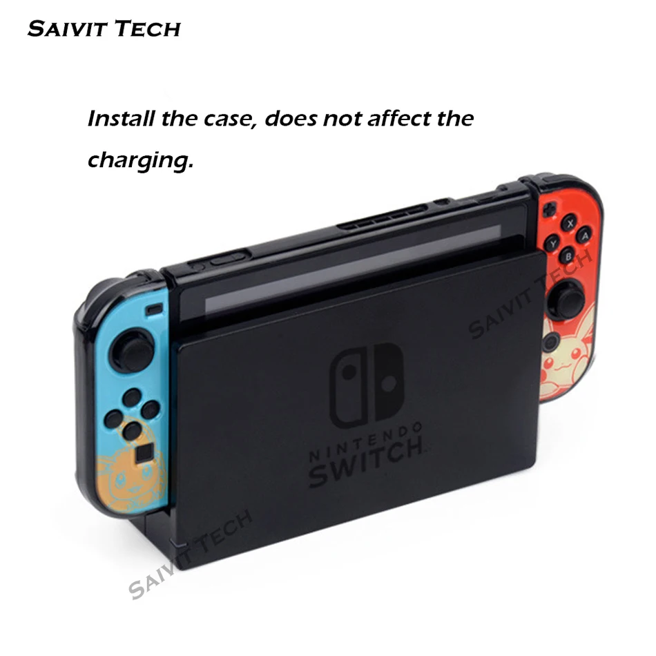 Защитная консоль для nintendo s для переключателей, Цветной корпус Nitendo Switch Crystal Shell, крышка для nintendo Switch, прямая стыковка