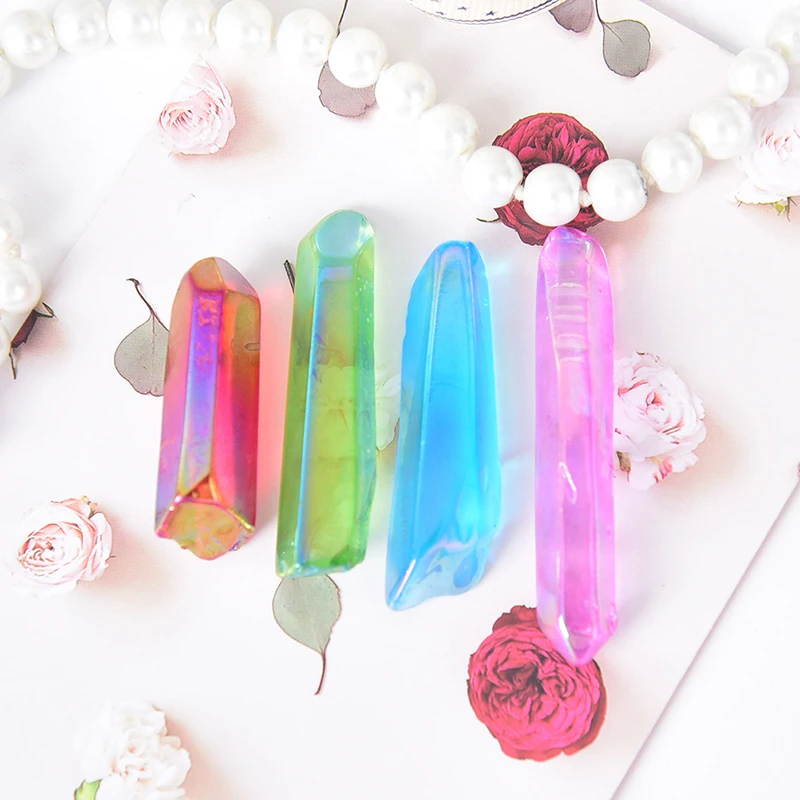 1 шт. разноцветные натуральные грубые кристаллы кварцевый кристалл целебные