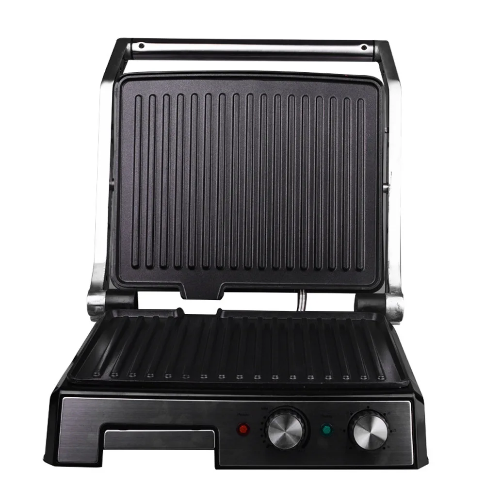 electric meat grill household smokeless barbecue machine multi function grinddle non stick grill pan beef roaster free global shipping