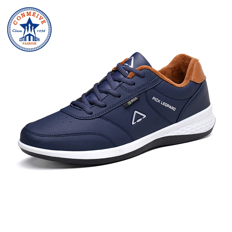 Мужские кроссовки для бега мягкие эластичные на шнуровке с бархатной подкладкой