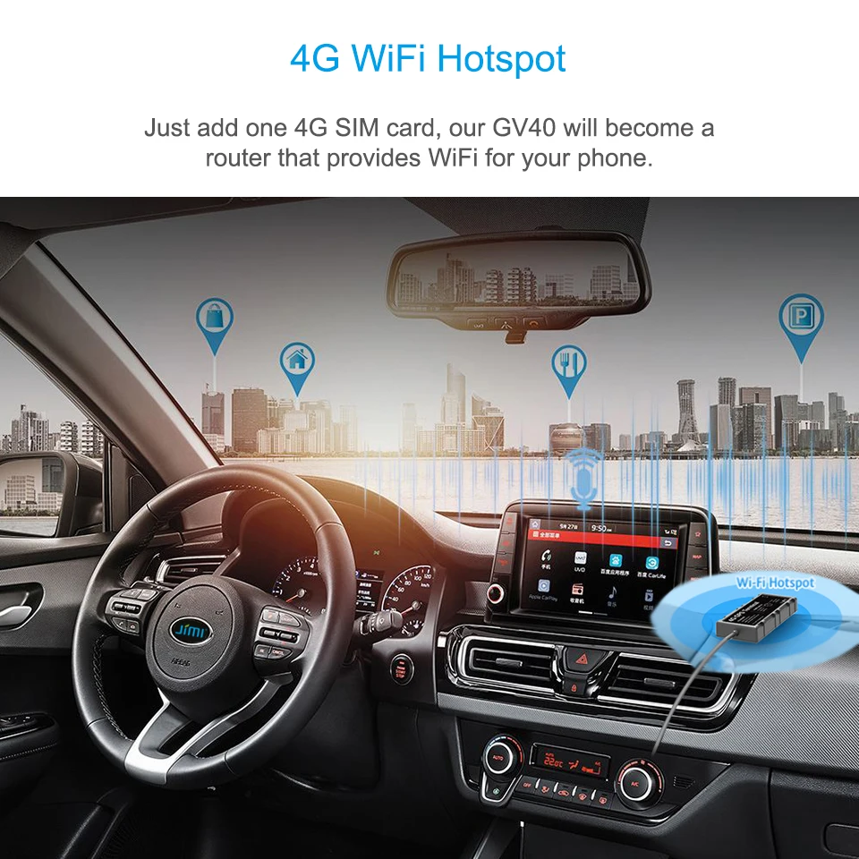 GPS-трекер Автомобильный GV40 4G с пультом ДУ | Автомобили и мотоциклы