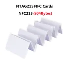 NFC-карта NTAG215, 100 шт., NFC-тег, может записываться Tagmo, работает с переключателем, доступен для всех NFC-устройств