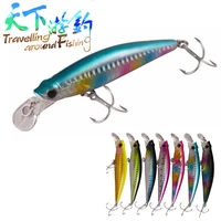 taf fishing lure hard bait 92mm 31g 3d eyes isca artificial wobblers sinking saltwater black bass pike tackle leurre peche pesca