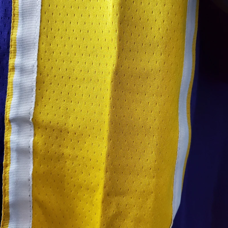 

Bryant #24 purple yellow side basketball jersey men jerseys shirt sport shirts vest best quality