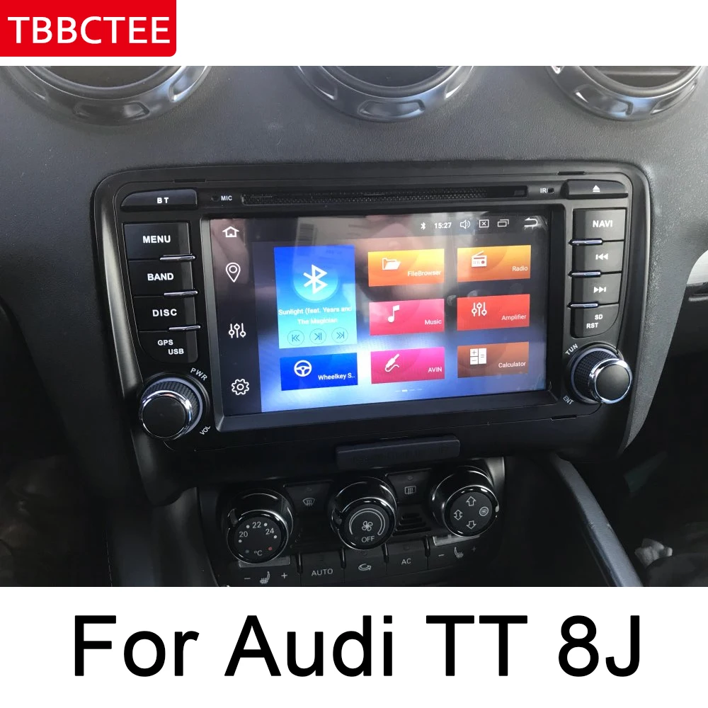 Автомобильный мультимедийный плеер Android Автомагнитола для Audi TT 8J 2006-2014 MMI DVD GPS Navi