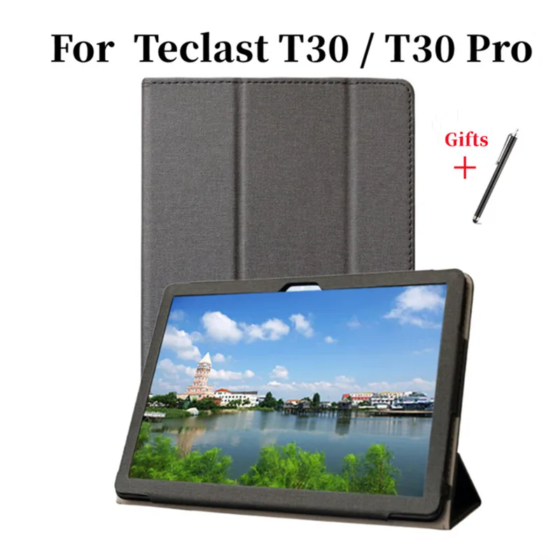 Чехол для teclast T30 чехол-подставка Pro 10 1 дюймов искусственная кожа с бесплатными