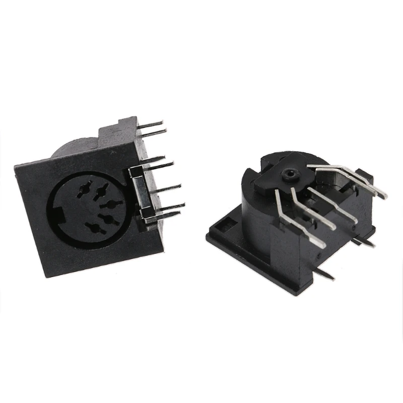 Y1UD 10 Pcs/Set PCB Panel Mount Female Connector DIN5 DIN 5-Pin Jack DS-5-01 MIDI | Обустройство дома