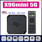 Мини-приставка X96, Android TV box Smart ip TV box Amlogic S905W4 quad core 2 Гб 16 Гб X96mini media player X96 Mini Europe set top box 4K