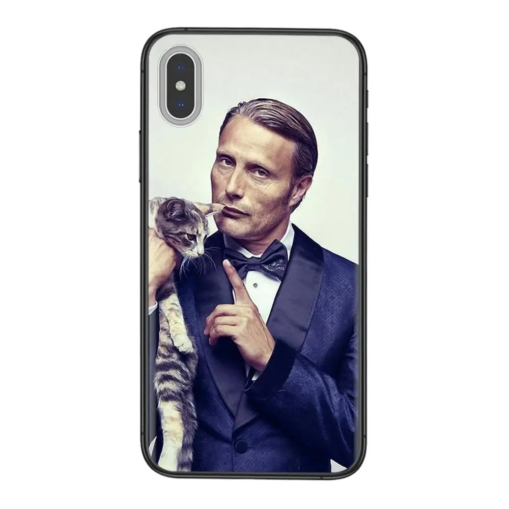 Грэм Ханнибал Мадс Миккельсен Очень дешево для Galaxy Note 10 Lite 9 8 20 Pro A7 A8 2018 A10 M31 M51 A10S A11 TPU Защитный чехол для телефона.