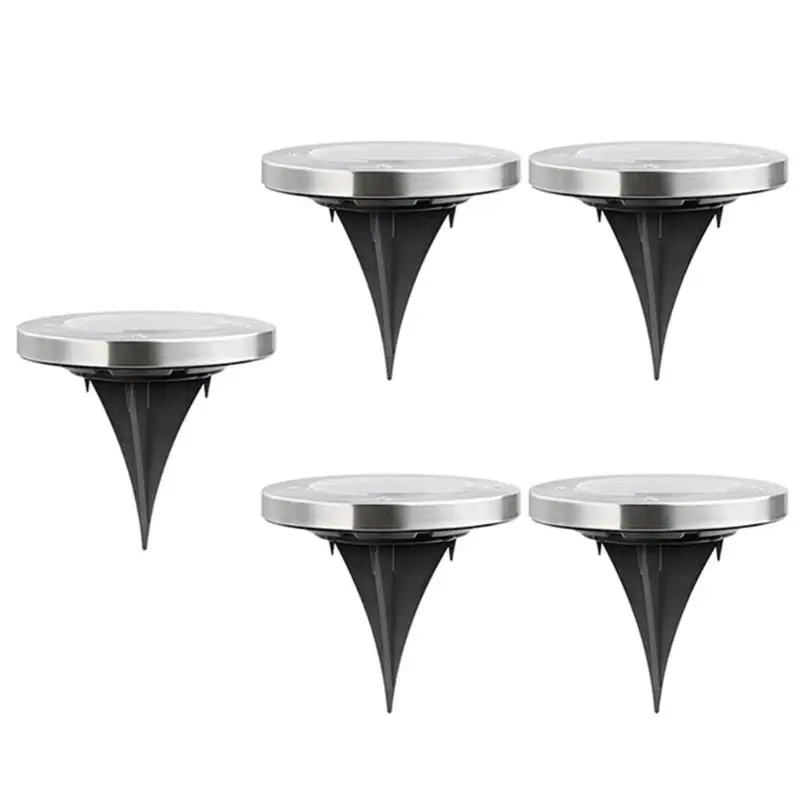 VKTECH 1/4 шт. 20LED Солнечный Скрытая лампа IP65 Водонепроницаемый дорожный огни Открытый Сад Путь декор для подземных ламп освещения тротуара