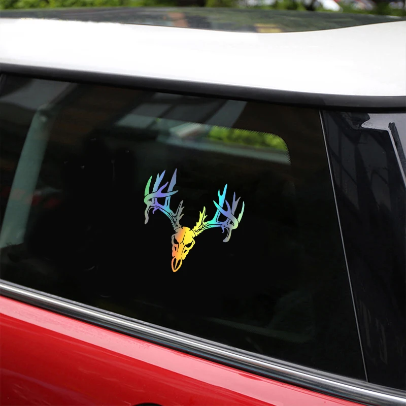 Наклейки для автомобиля оленя рыбы медведя скелета окна двери кузова мотоцикла