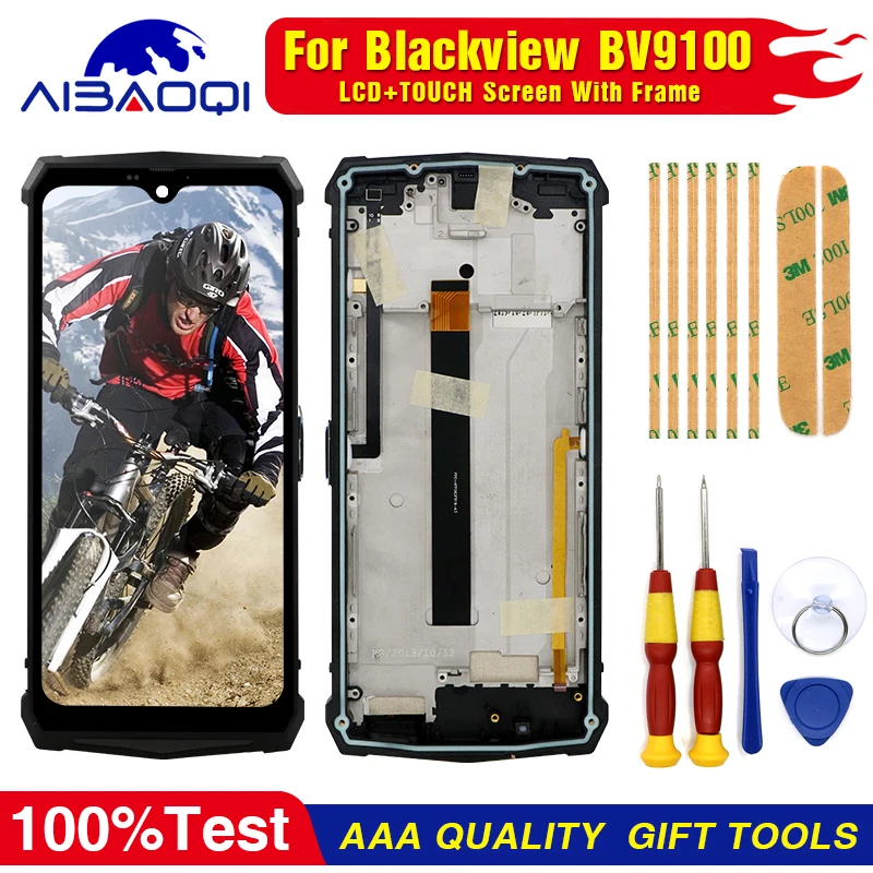ЖК-дисплей AiBaoQi для Blackview BV9000 Pro BL6000 BV9100 с тачскрином в сборе и инструментами |