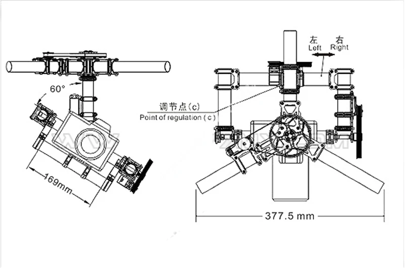 

Tarot Invincible 3-Axis TL100AAA 5D2 Camera Mount for DSLR 5D Mark D800 900 Aerial photo FPV TL100B01