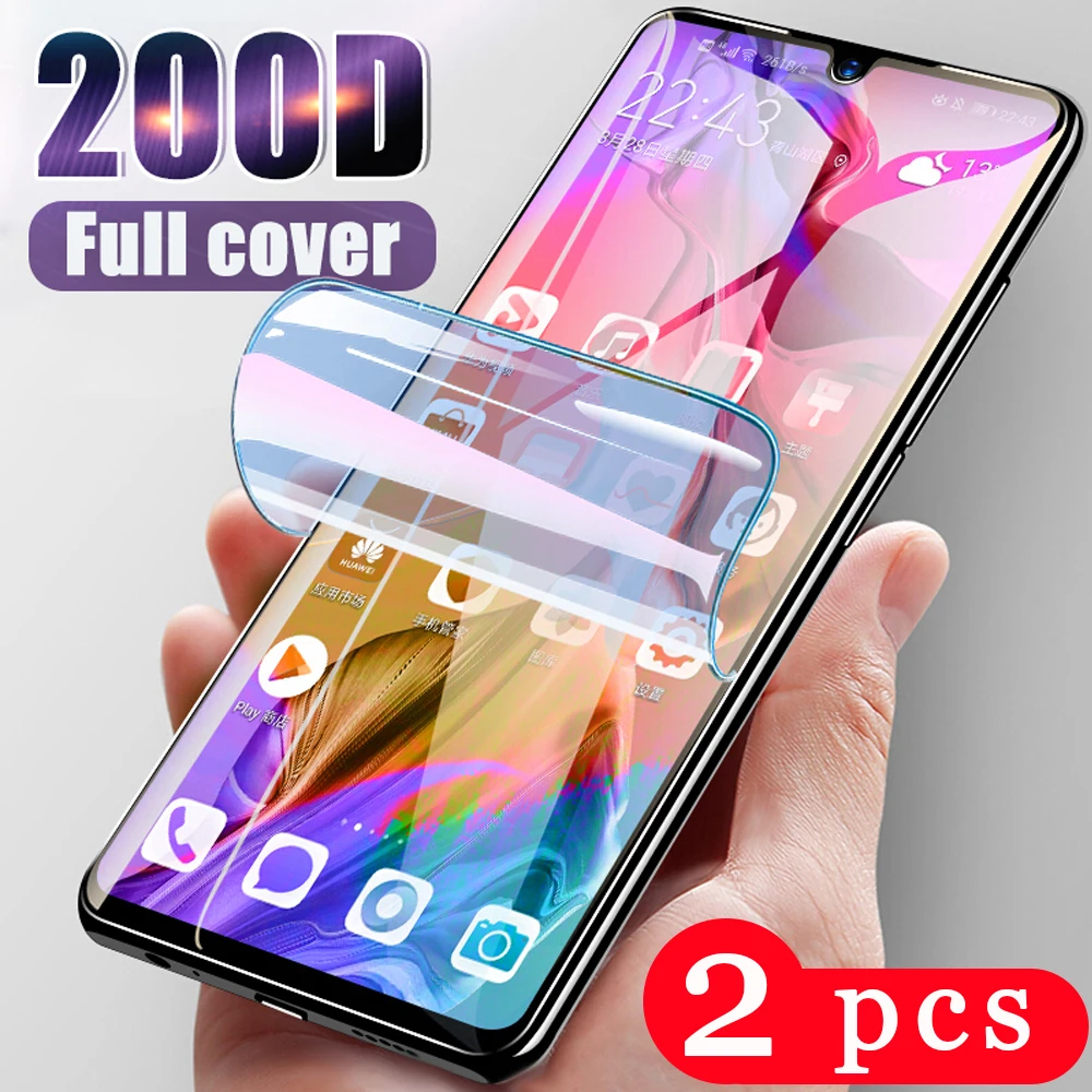 Гидрогелевая пленка для samsung galaxy A90/A80/A70/A60/A50/A40/A30 Защитная экрана телефона мягкая
