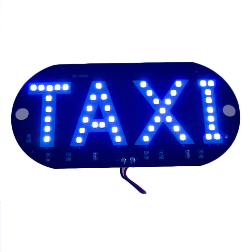 

Universal Taxi Windscreen Windshield Sign LED Light Car High Brightness Lamp Bulb Universal Car Styling Accessories Interior