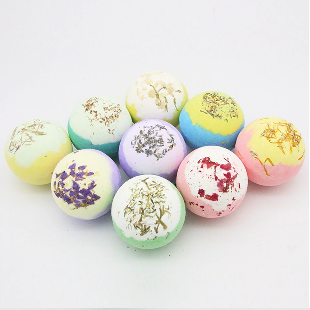 1 шт. соляная бомба для глубоководной ванны шарик с натуральным эфирным маслом