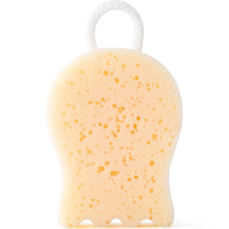 Осьминог детская Ванна Губка Мягкий и светильник губка для кожи шарик ванны