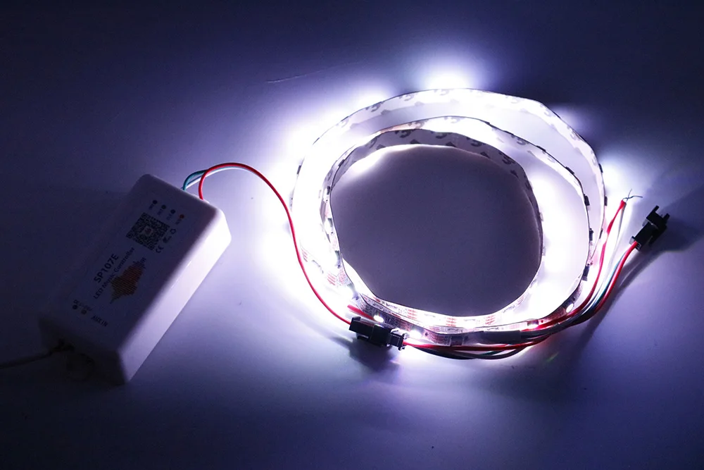 Ws2812b Светодиодная лента матричный музыкальный контроллер поддержка bluetooth wifi android