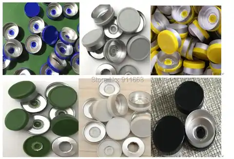 Пластиковая крышка 20 мм, 200 шт./лот, разноцветные фармацевтические крышки, алюминиевые пластиковые крышки для обжимной стеклянной флакона