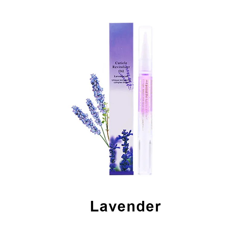 1 PC 5ML Nail Cuticle Oil Revitalizer Nutrition Nail Art Tools For Manicure Care Nail Treatment Cuticle Revitalizer Oil Prevent - Цвет: Lavender