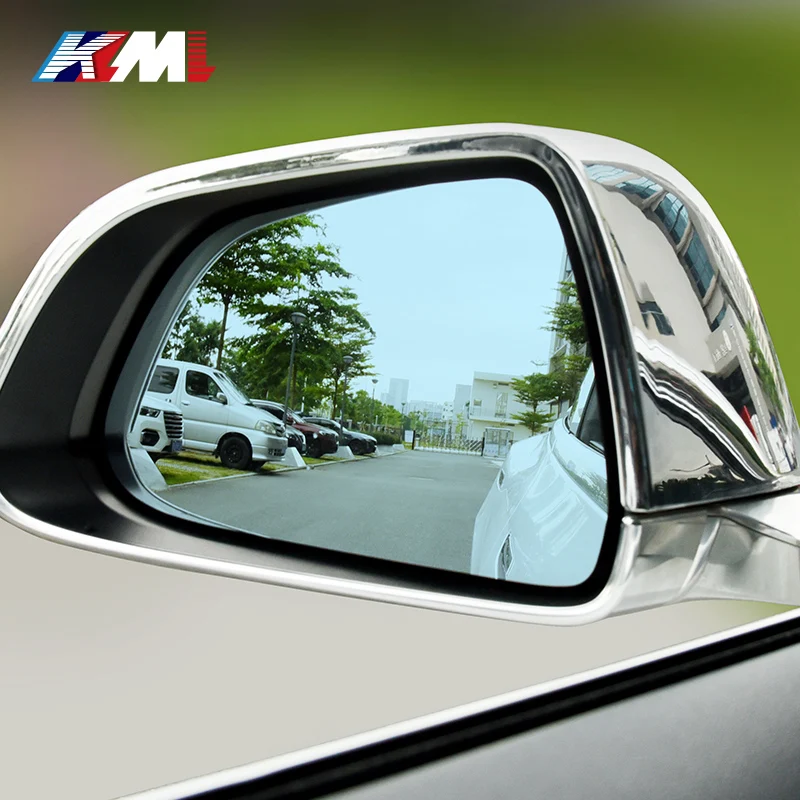 

For Model 3 Auto Styling Accessories Wide View Anti Glare Left Right Side Heated Car Rearview Mirror Blue Glass Lens