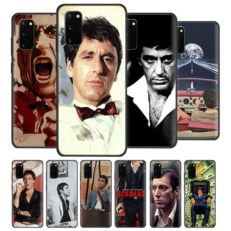 

Mobile Case For Samsung Galaxy S20 FE S10 Plus S21 Ultra S8 S9 Note 20 10 Lite S10e 9 S7 Phone Cover Funda Scarface Tony Montana