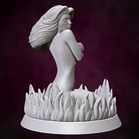 60mm resin model sexy girl bust figure unpainted no colour rw 267