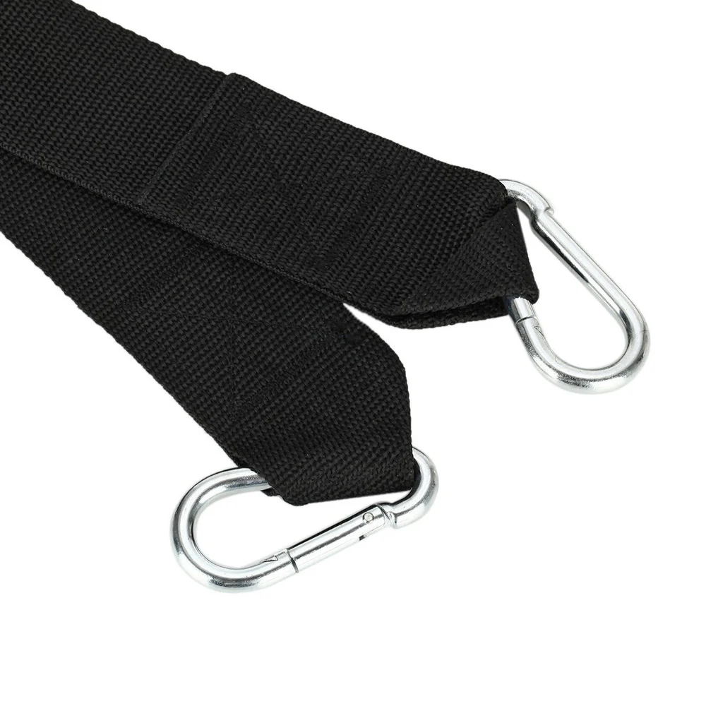 

2PCS 300*4CM Hammock Tree Straps Lightweight Nylon Hammock Tree Hanging Straps with Carabiner Hooks