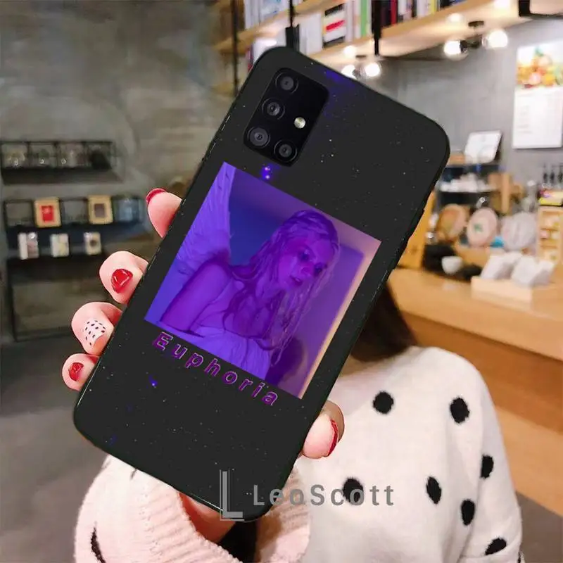 

American TV Series Euphoria Phone Case For Samsung A40 A31 A50 A51 A71 A20E A20S S8 S9 S10 S20 Plus note 20 ultra