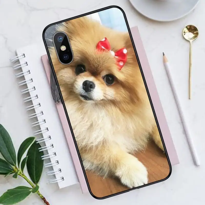 

Pomeranian dog cute Phone Case for iPhone 11 12 mini pro XS MAX 8 7 6 6S Plus X 5S SE 2020 XR