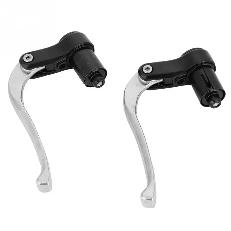 1 Pair Bike Brake Levers Folding Handle Lightweight Aluminum Alloy Mountain Road Bicycle Lever Parts | Спорт и развлечения