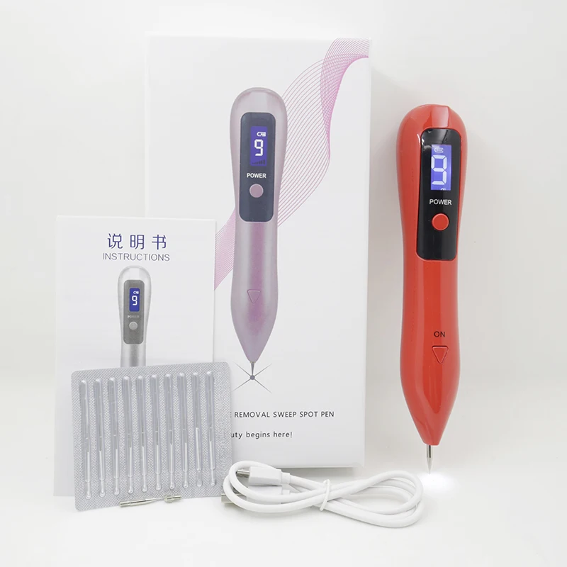 

9 Level LCD Plasma Pen Plasma Fibroblast Therapy Instrument Dark Spot Freckle Remover for Plasma Lift Tummy Tightening Treatment