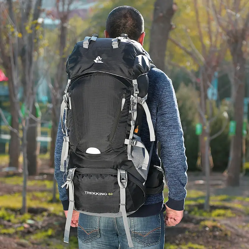 Рюкзак туристический Водонепроницаемый 60 л с внутренним каркасом | Спорт и