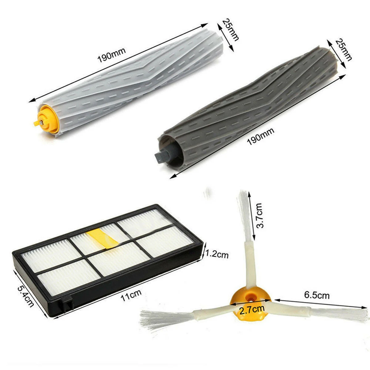 

13pcs For IRobot Roomba 800 880 860 870 871 980 990 900 960 Brushes Filters Replacement Vacuum Cleaner Parts Accessories