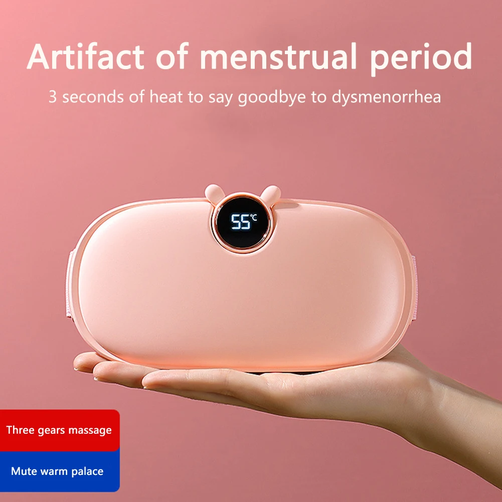 Новый менструальные нагревательная подушка Массажер Электрический